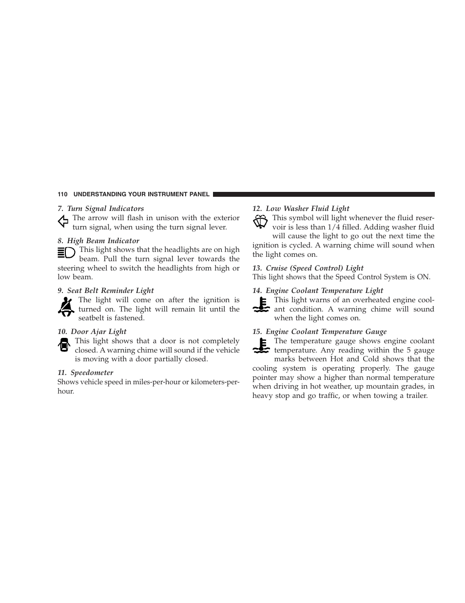 Chrysler 2004 Concorde User Manual | Page 110 / 273