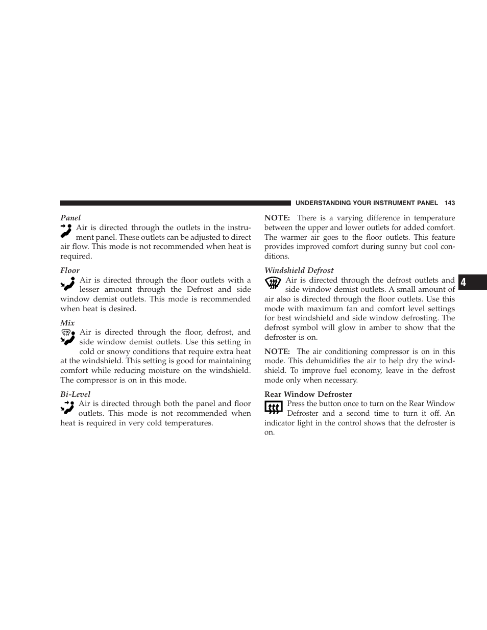 Chrysler 2004 Concorde User Manual | Page 143 / 273