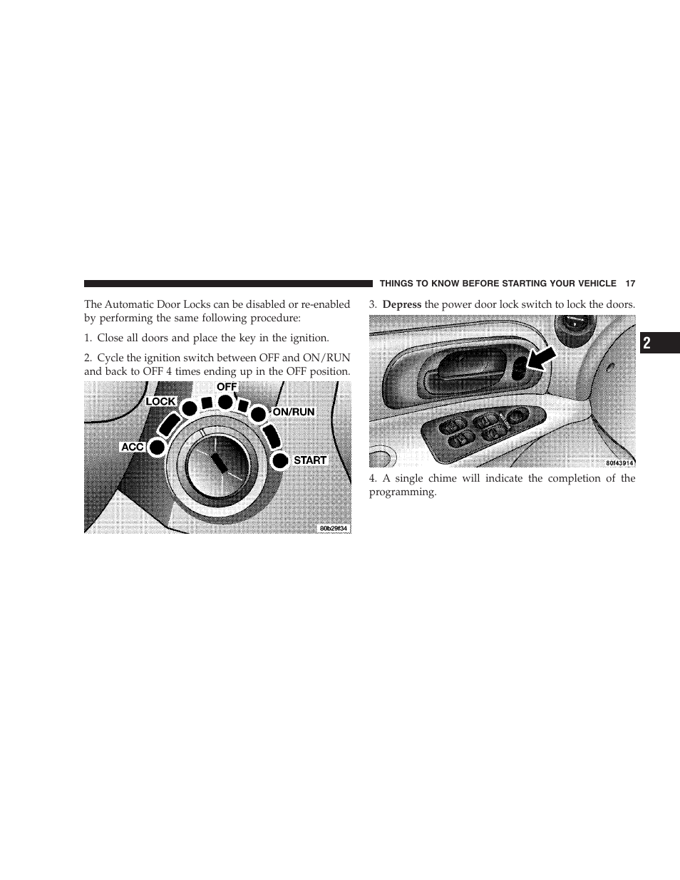 Chrysler 2004 Concorde User Manual | Page 17 / 273
