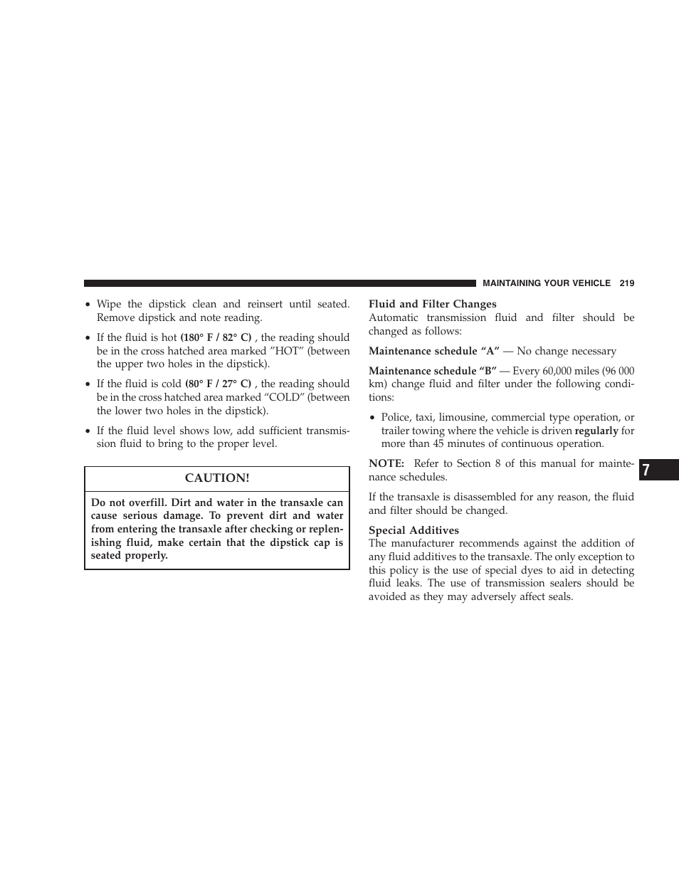 Chrysler 2004 Concorde User Manual | Page 219 / 273