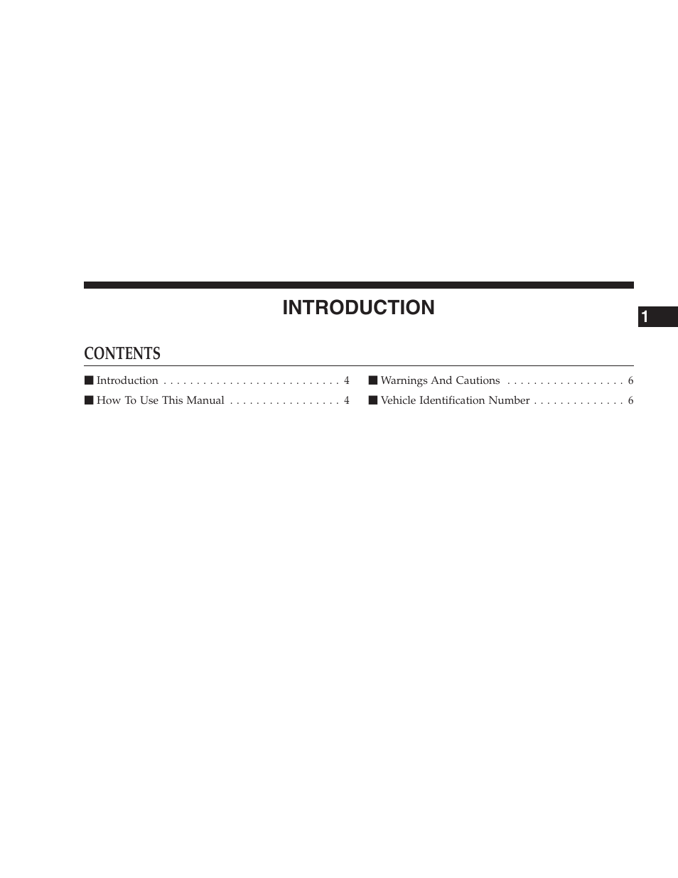 Chrysler 2004 Concorde User Manual | Page 3 / 273