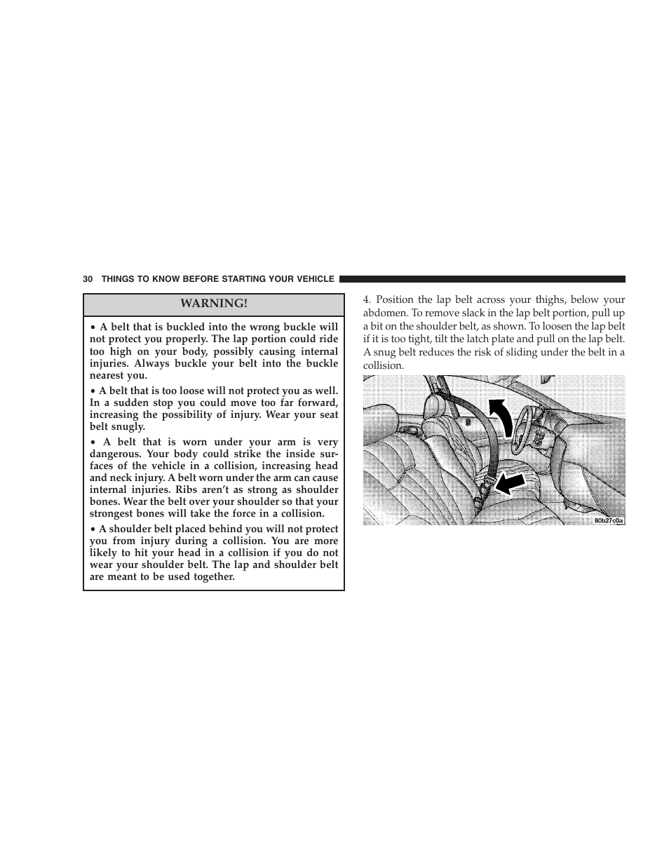 Chrysler 2004 Concorde User Manual | Page 30 / 273