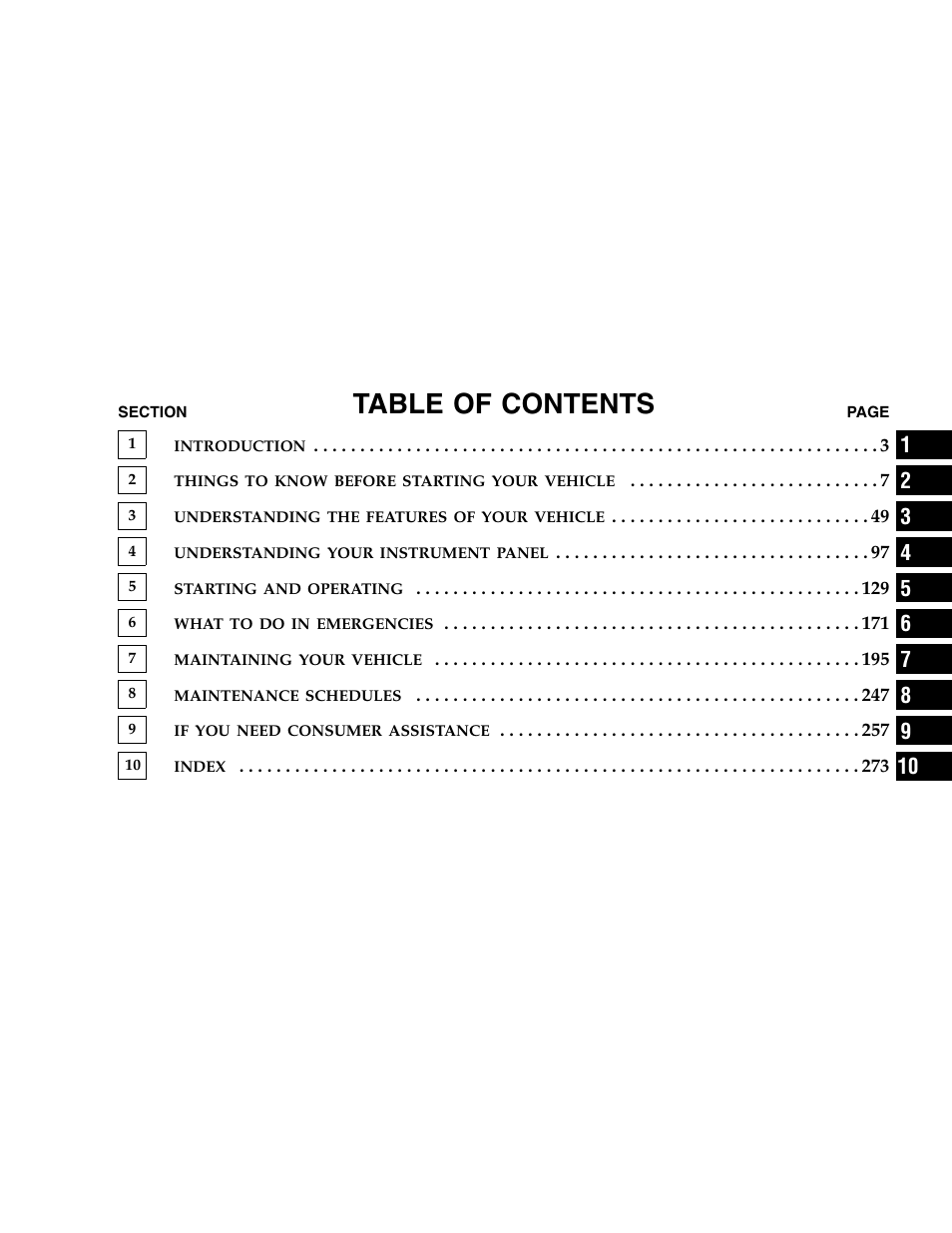 Chrysler 2005 Crossfire User Manual | 288 pages