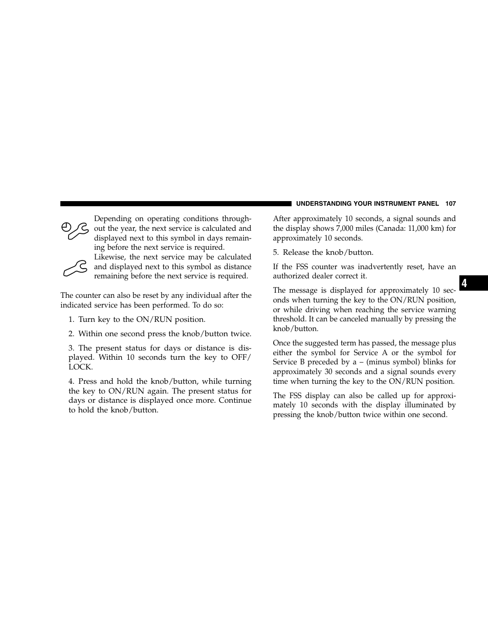 Chrysler 2005 Crossfire User Manual | Page 107 / 288