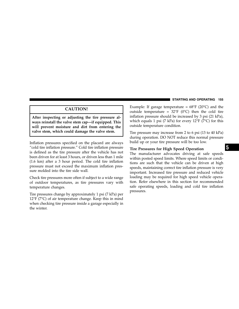 Chrysler 2005 Crossfire User Manual | Page 155 / 288
