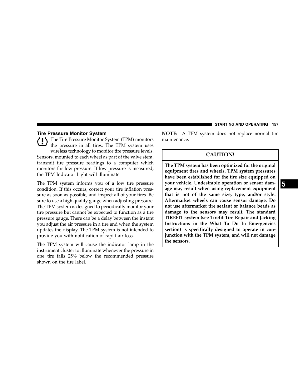 Chrysler 2005 Crossfire User Manual | Page 157 / 288