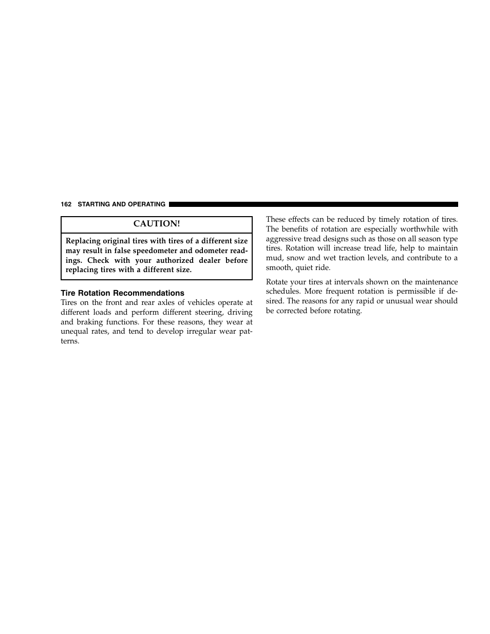 Chrysler 2005 Crossfire User Manual | Page 162 / 288