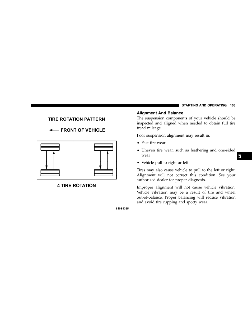 Chrysler 2005 Crossfire User Manual | Page 163 / 288