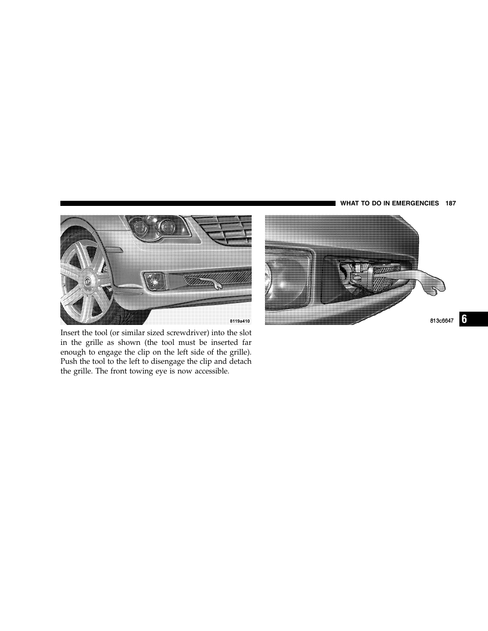 Chrysler 2005 Crossfire User Manual | Page 187 / 288