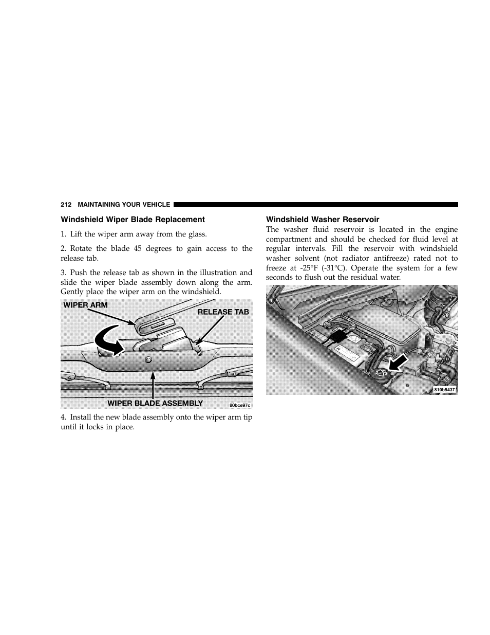 Chrysler 2005 Crossfire User Manual | Page 212 / 288
