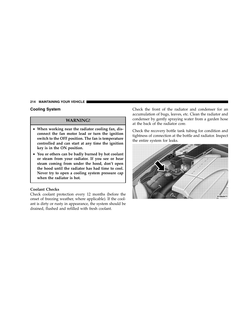 Chrysler 2005 Crossfire User Manual | Page 214 / 288