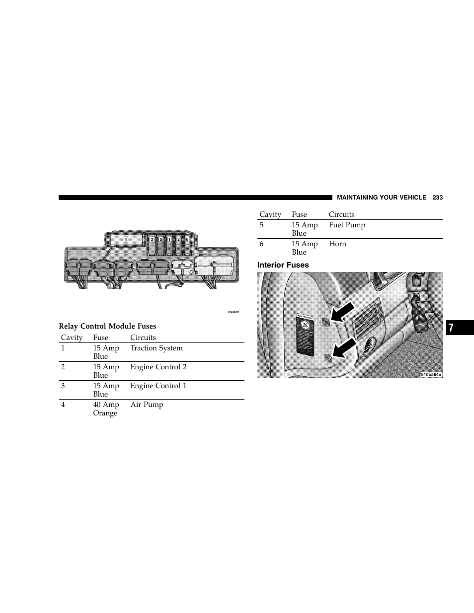 Chrysler 2005 Crossfire User Manual | Page 233 / 288