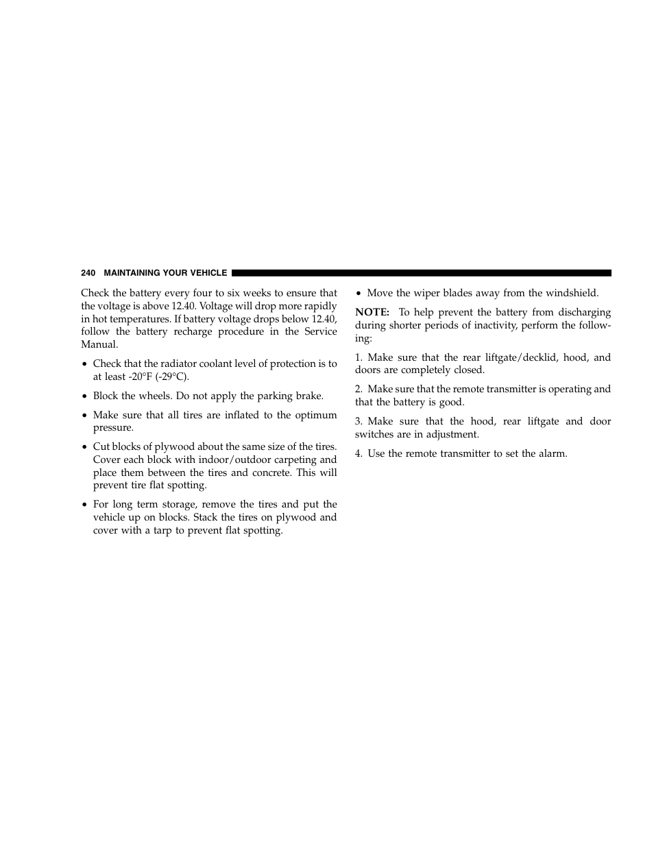 Chrysler 2005 Crossfire User Manual | Page 240 / 288