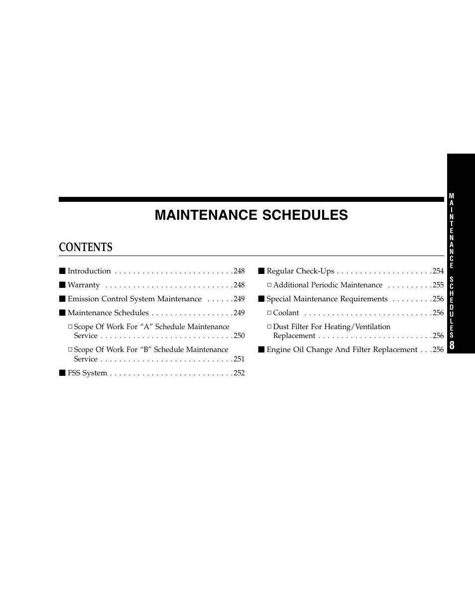 Chrysler 2005 Crossfire User Manual | Page 247 / 288