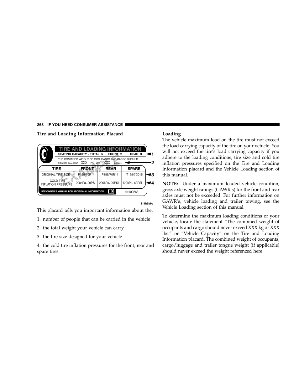 Chrysler 2005 Crossfire User Manual | Page 268 / 288