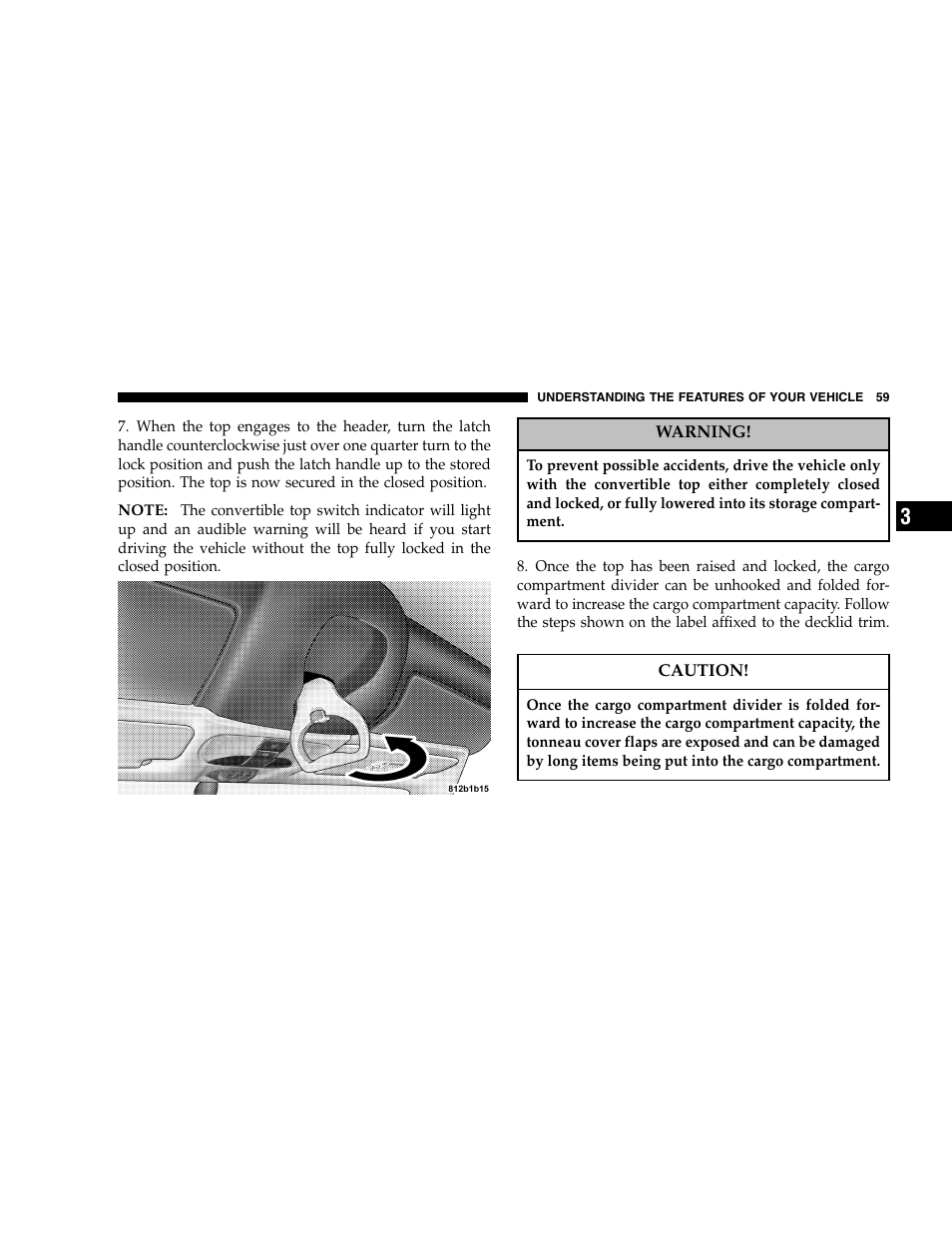 Chrysler 2005 Crossfire User Manual | Page 59 / 288