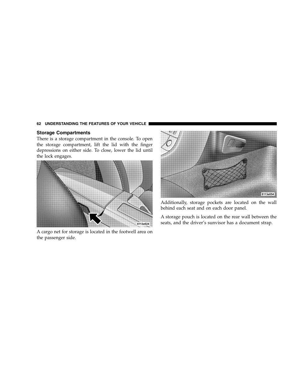 Chrysler 2005 Crossfire User Manual | Page 62 / 288