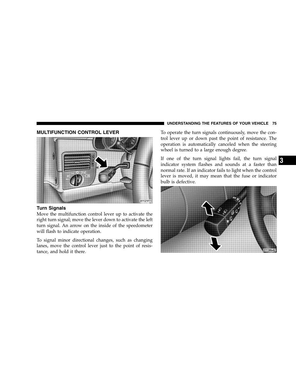 Chrysler 2005 Crossfire User Manual | Page 75 / 288