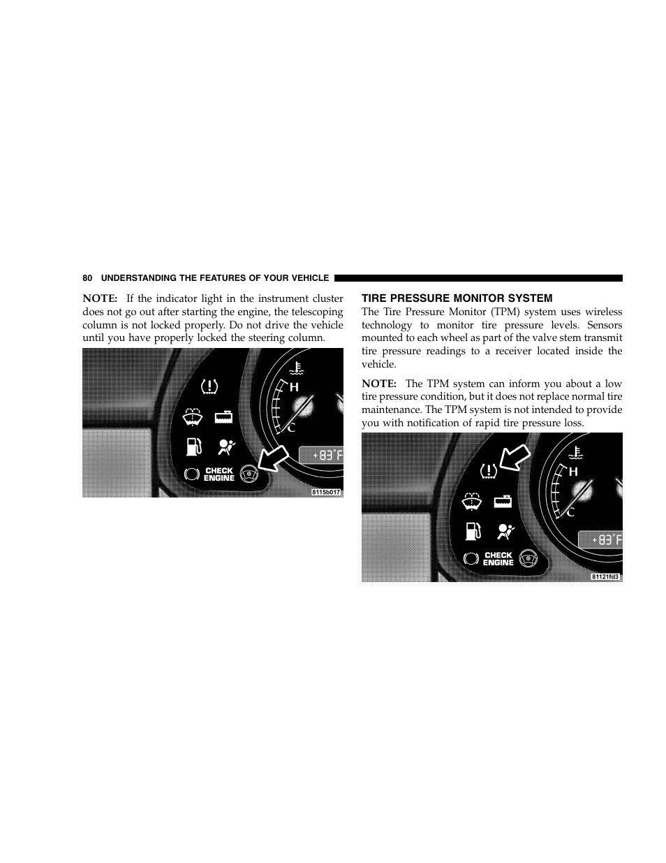 Chrysler 2005 Crossfire User Manual | Page 80 / 288