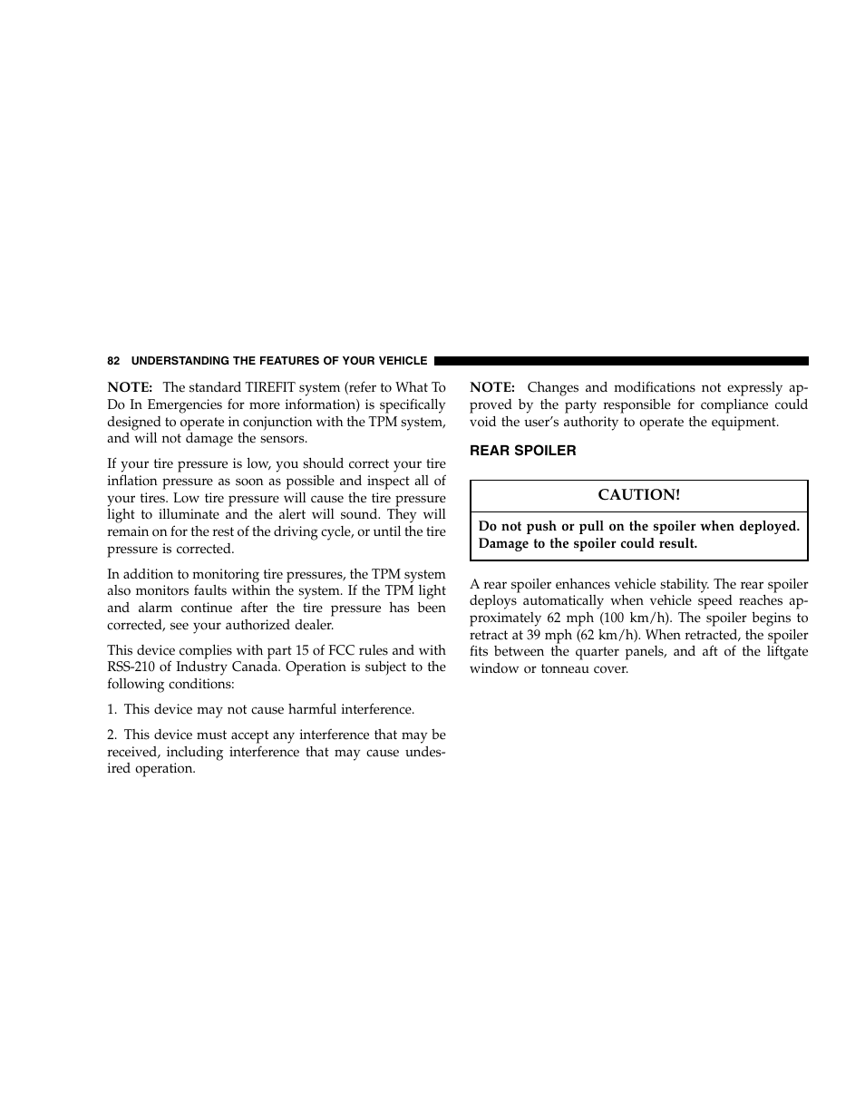 Chrysler 2005 Crossfire User Manual | Page 82 / 288