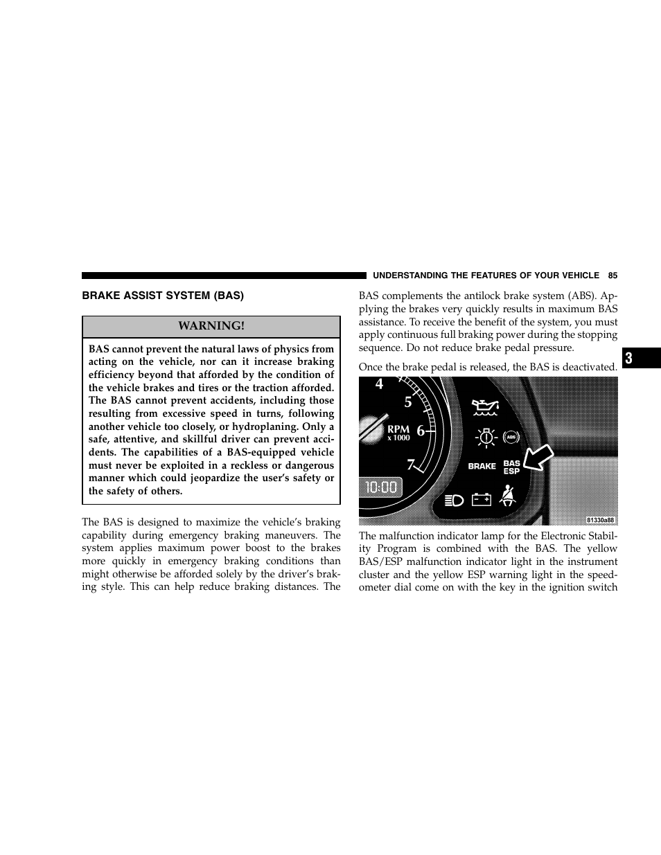 Chrysler 2005 Crossfire User Manual | Page 85 / 288