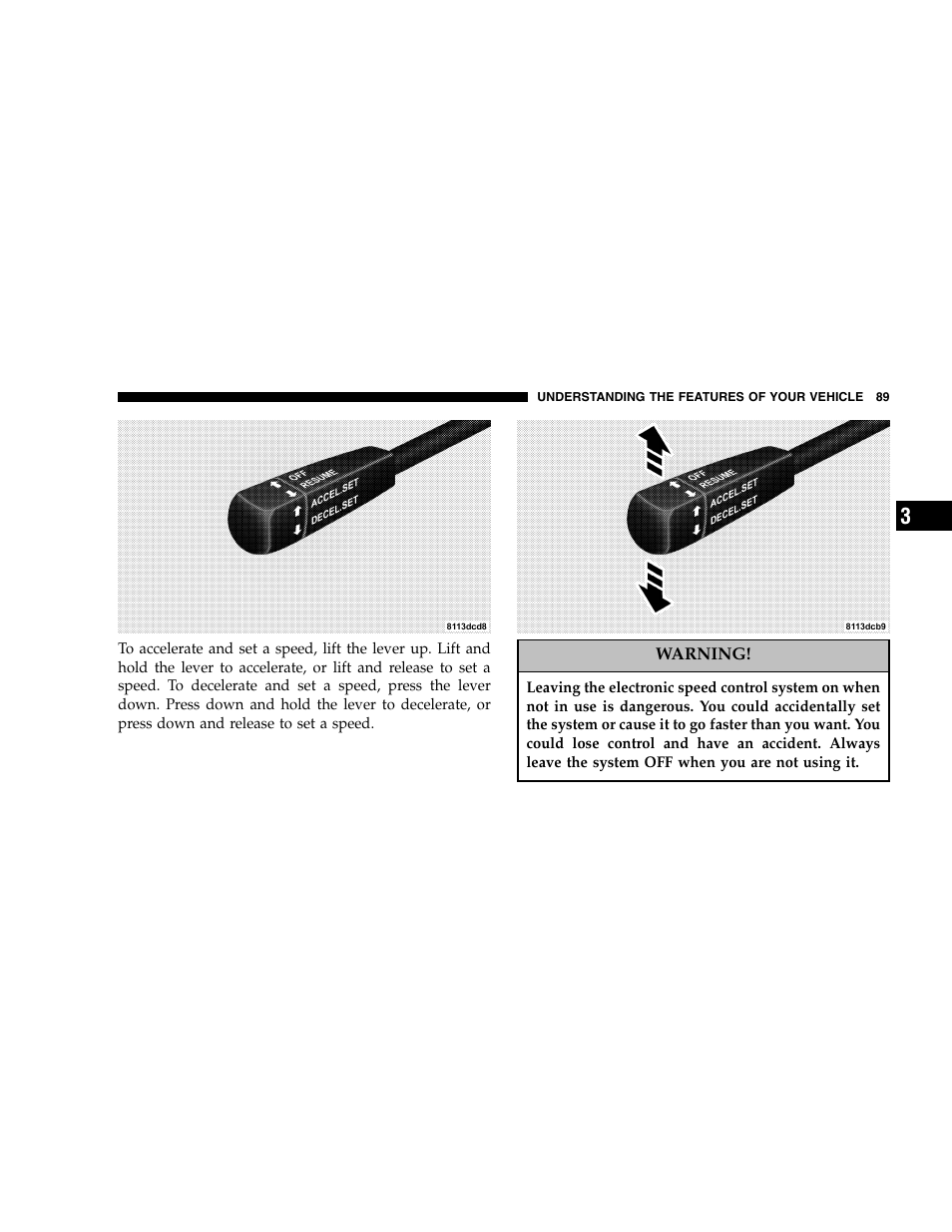 Chrysler 2005 Crossfire User Manual | Page 89 / 288