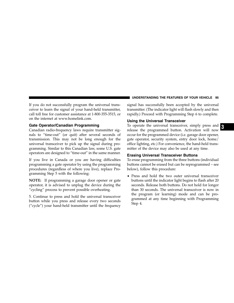 Chrysler 2005 Crossfire User Manual | Page 95 / 288