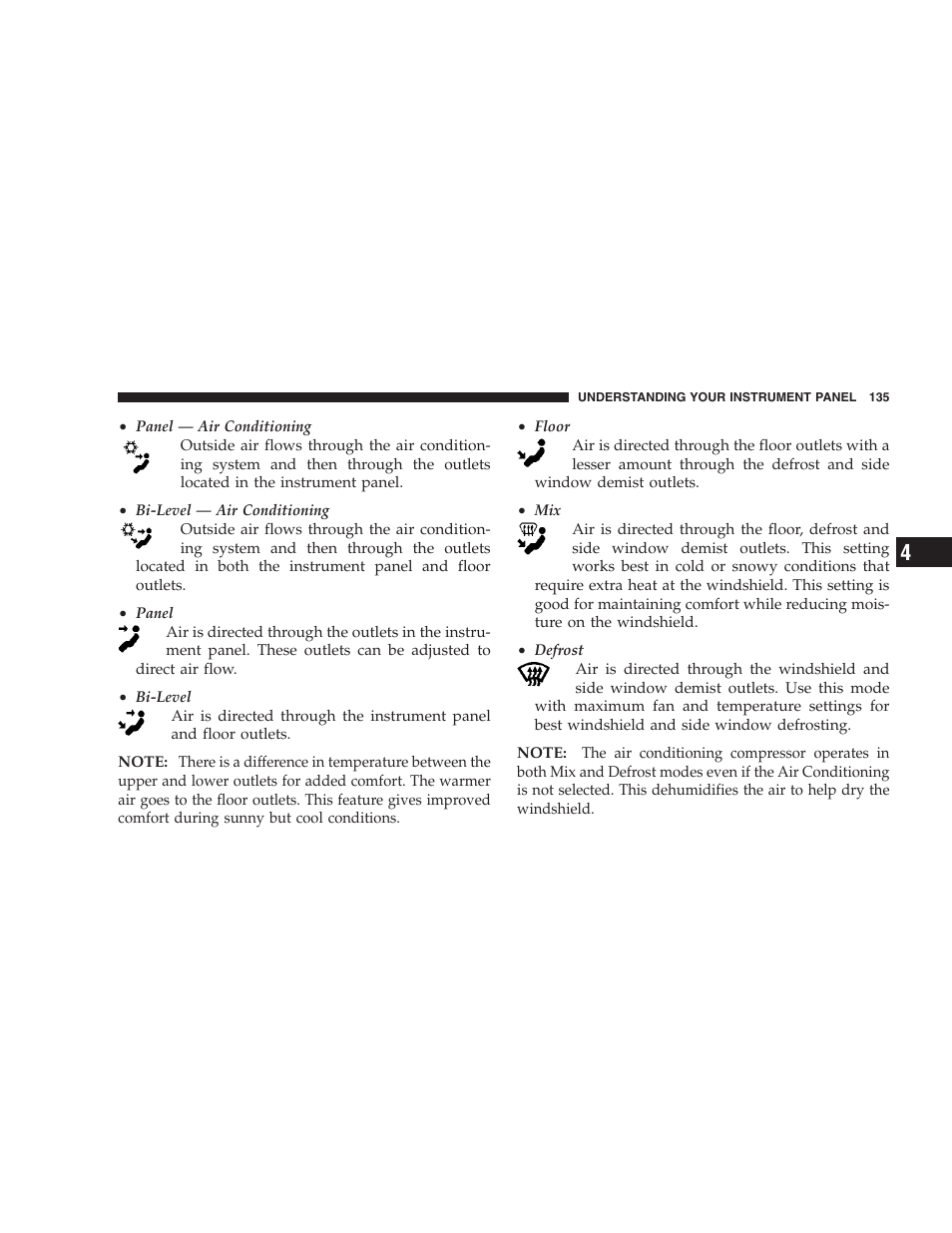 Chrysler 2005 Sebring Sedan User Manual | Page 135 / 291
