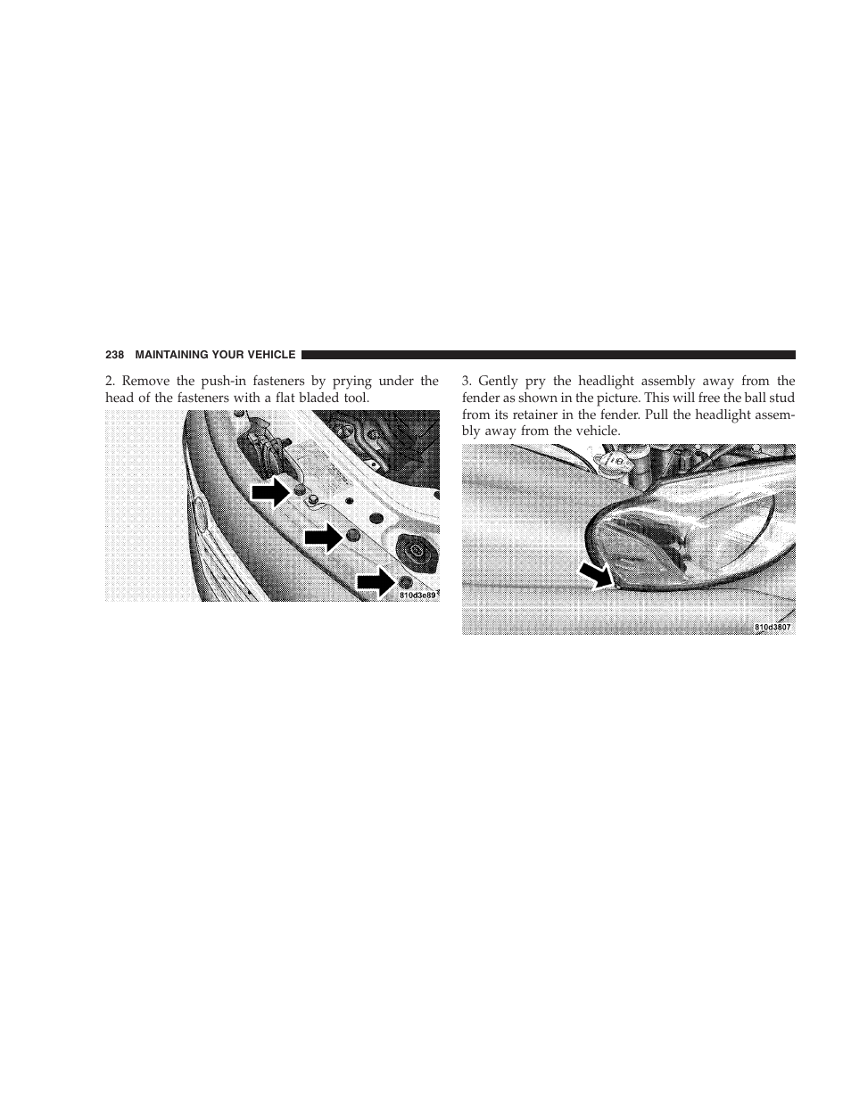 Chrysler 2005 Sebring Sedan User Manual | Page 238 / 291