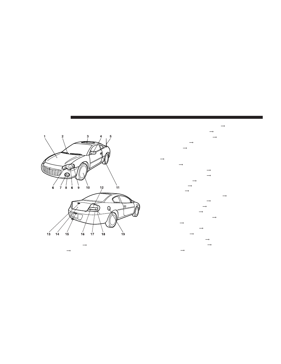 Chrysler 2005 Sebring Coupe User Manual | Page 8 / 394