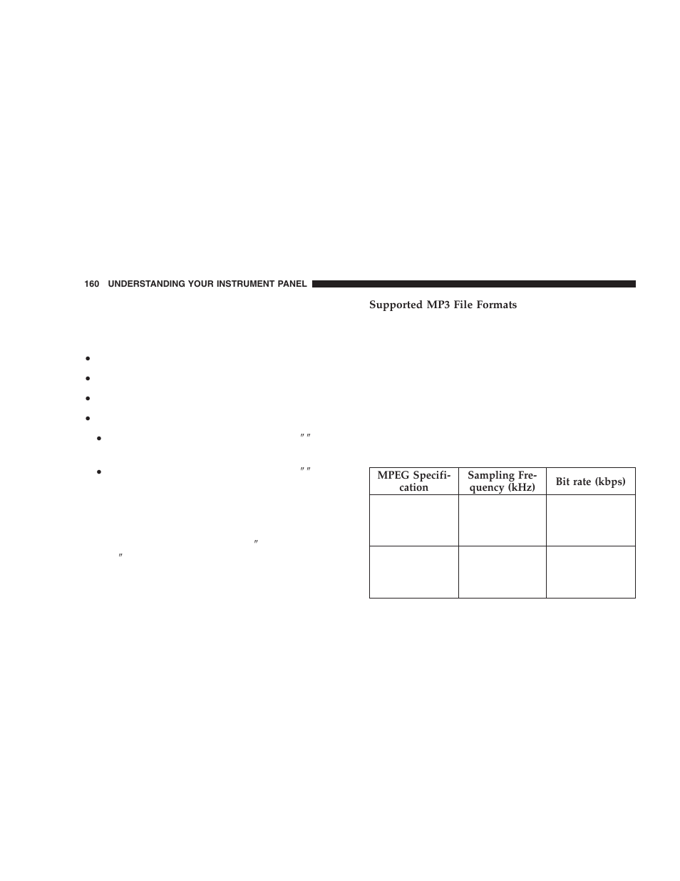 Chrysler 2006 300 SRT User Manual | Page 160 / 320
