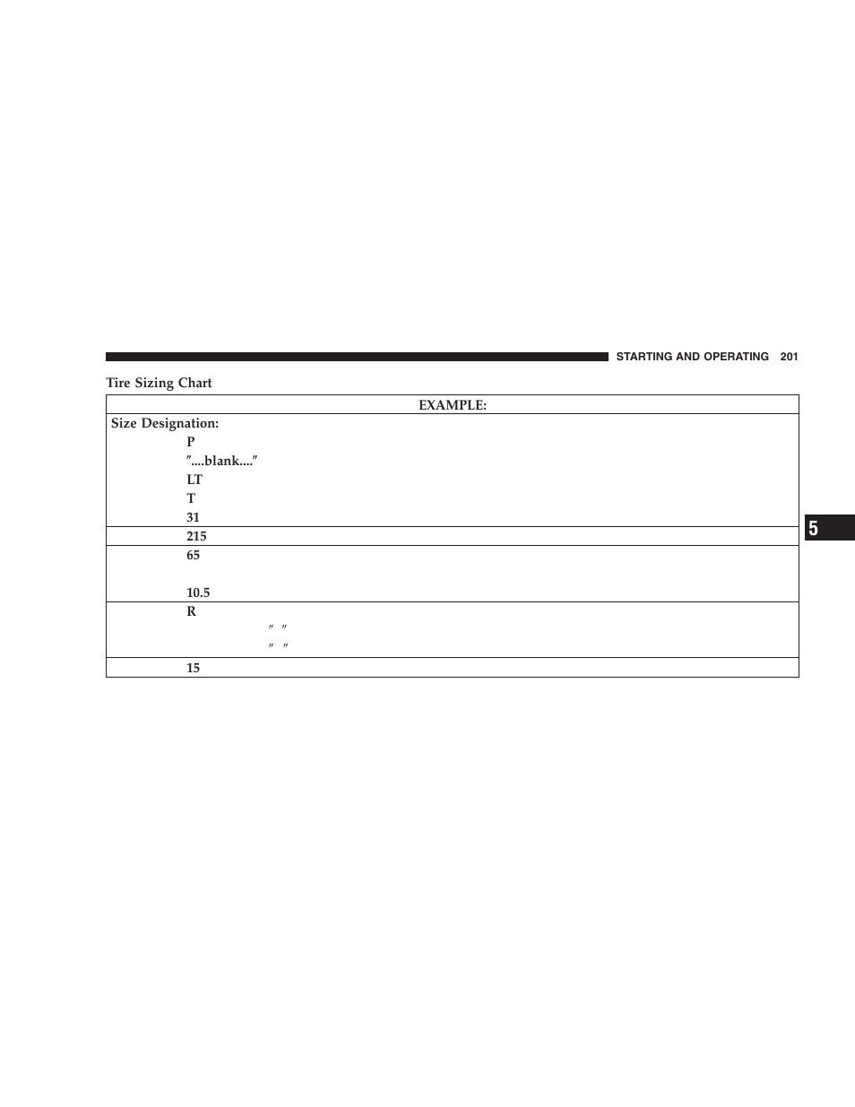 Chrysler 2006 300 SRT User Manual | Page 201 / 320