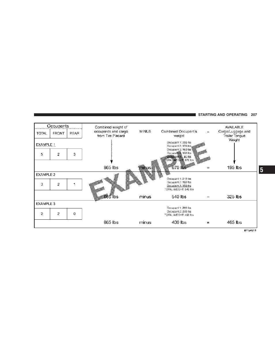 Chrysler 2006 300 SRT User Manual | Page 207 / 320