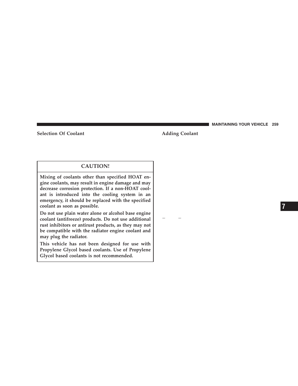 Chrysler 2006 300 SRT User Manual | Page 259 / 320