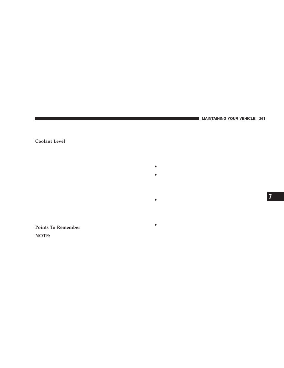 Chrysler 2006 300 SRT User Manual | Page 261 / 320