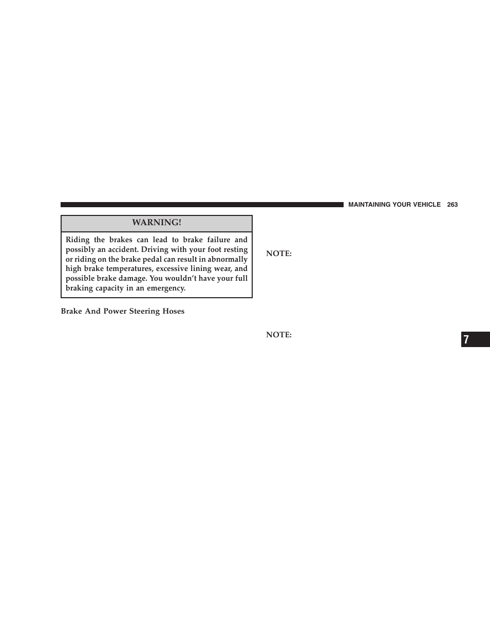 Chrysler 2006 300 SRT User Manual | Page 263 / 320
