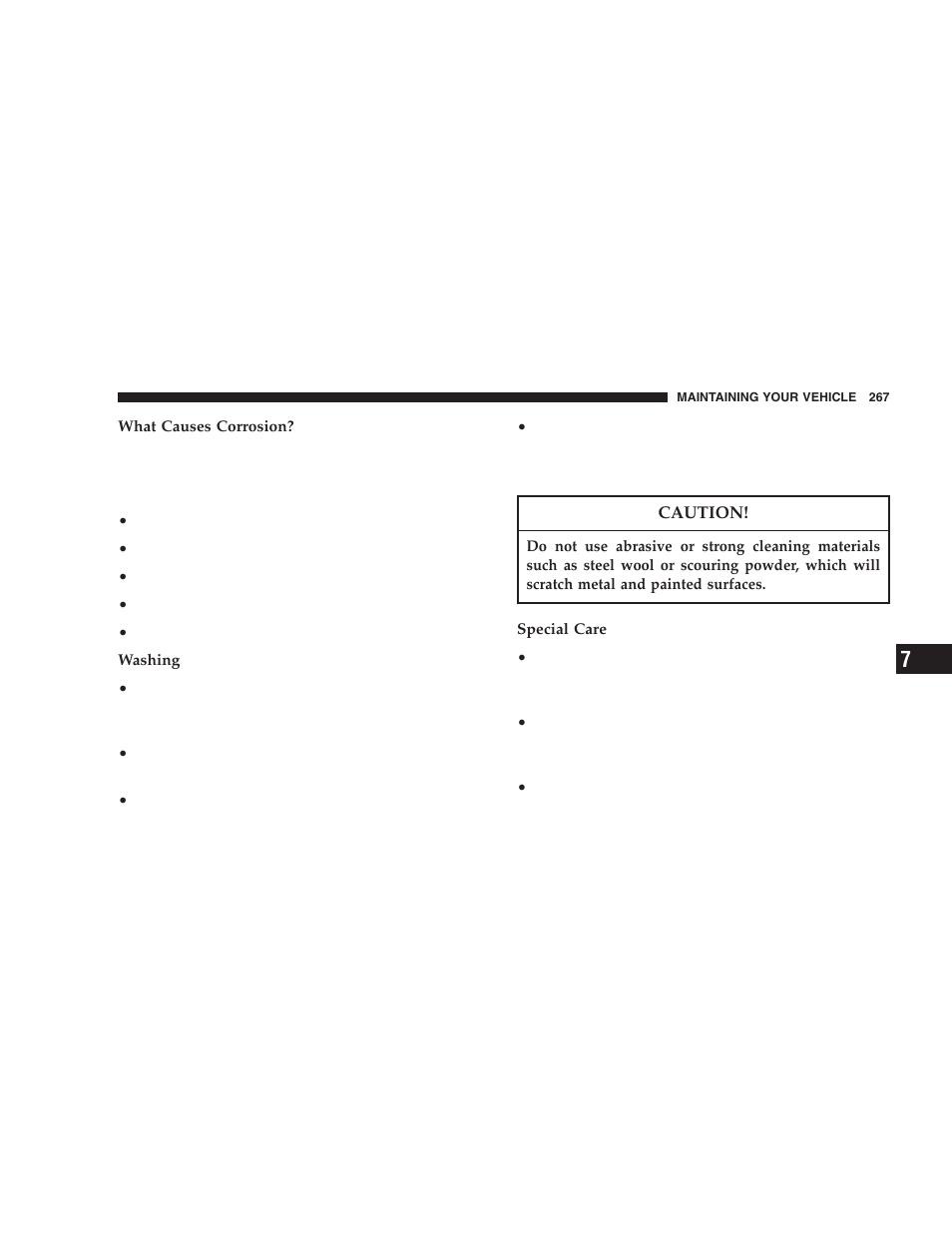 Chrysler 2006 300 SRT User Manual | Page 267 / 320