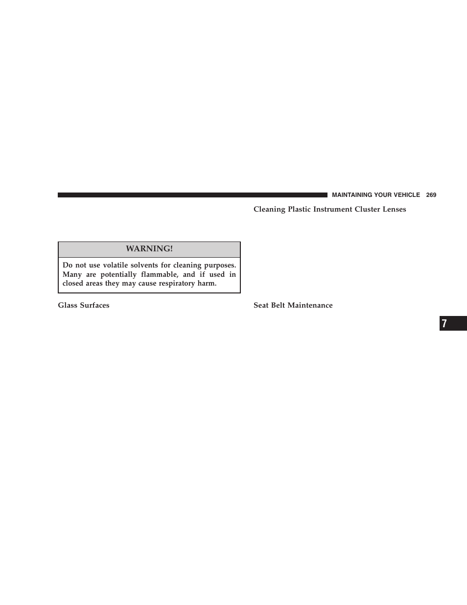 Chrysler 2006 300 SRT User Manual | Page 269 / 320