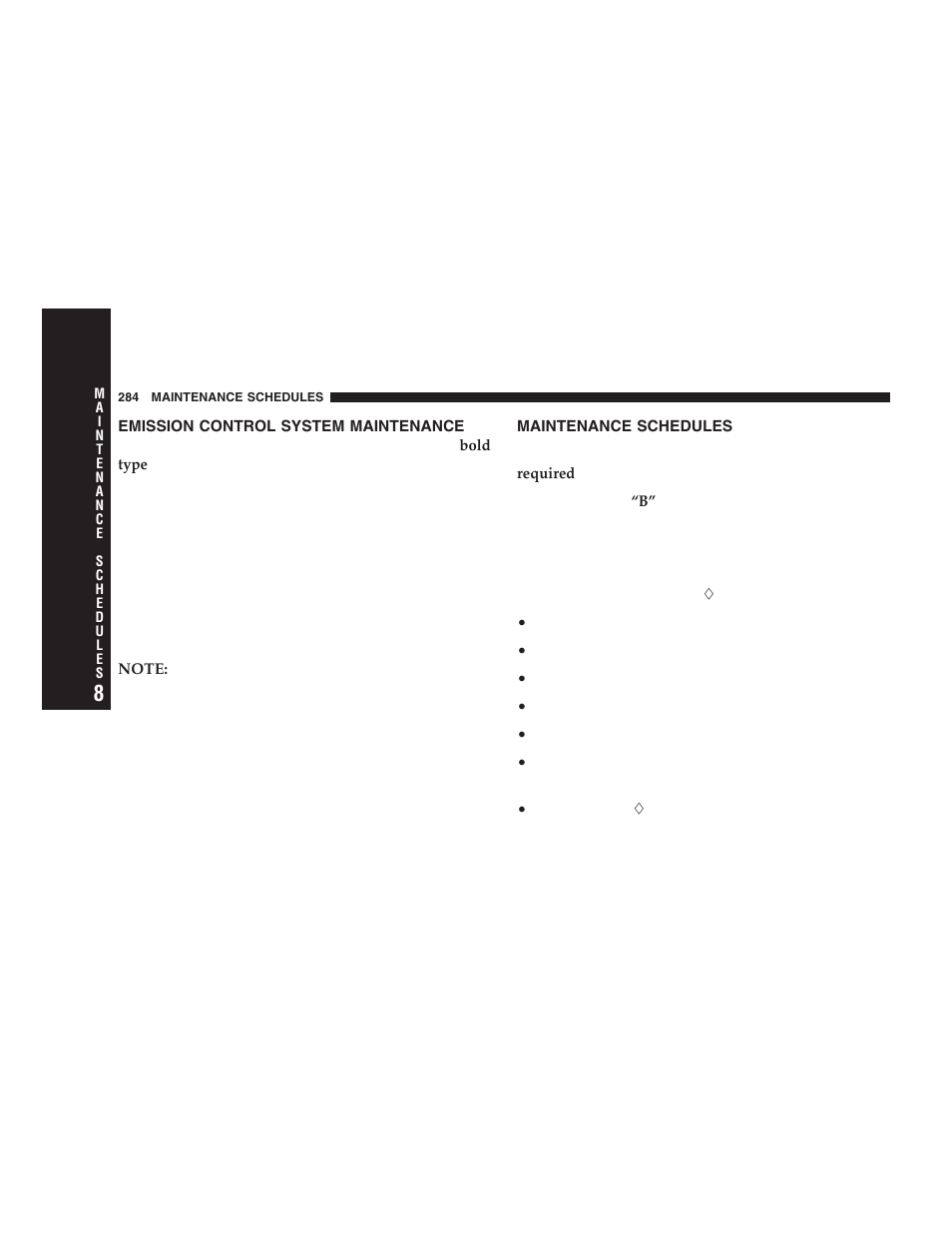Chrysler 2006 300 SRT User Manual | Page 284 / 320