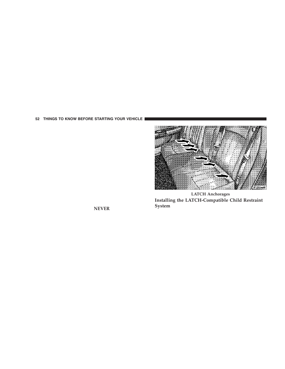 Chrysler 2006 300 SRT User Manual | Page 52 / 320