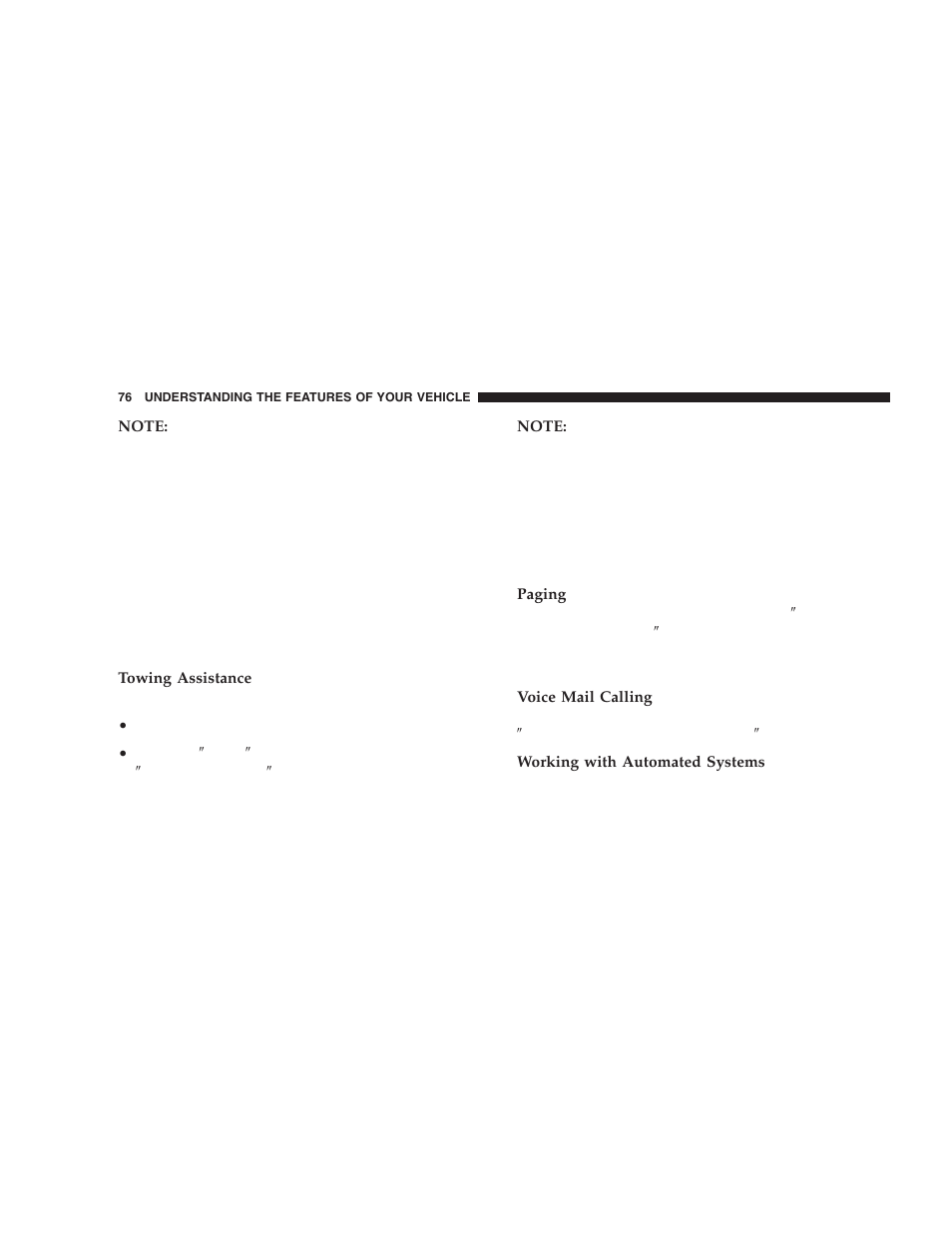 Chrysler 2006 300 SRT User Manual | Page 76 / 320