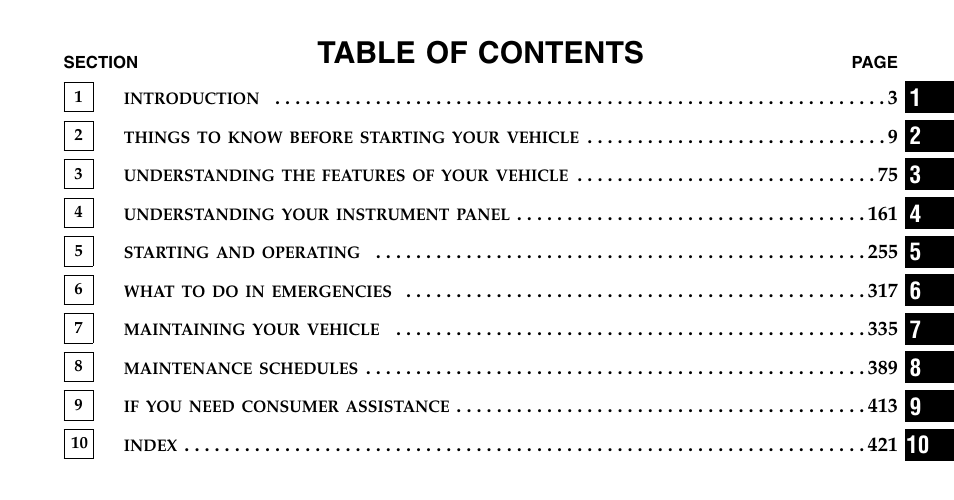 Chrysler 2006 Pacifica User Manual | 440 pages
