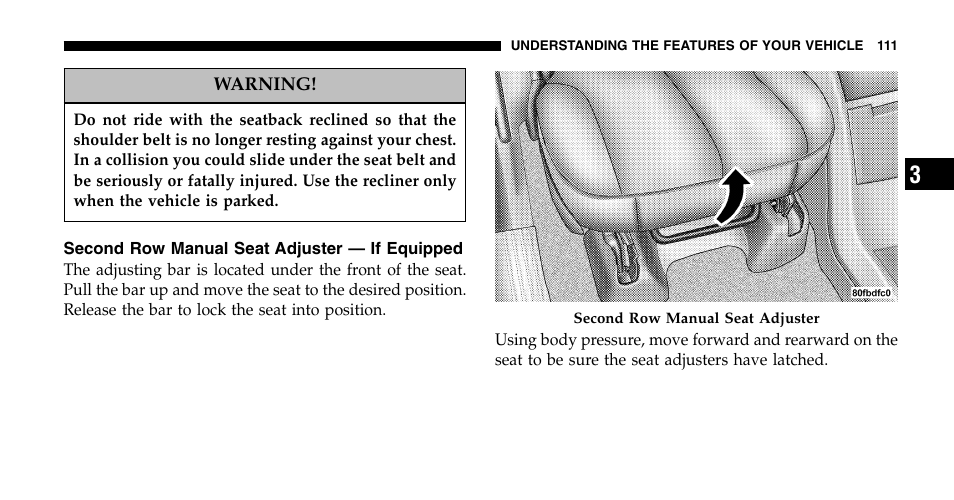 Chrysler 2006 Pacifica User Manual | Page 111 / 440