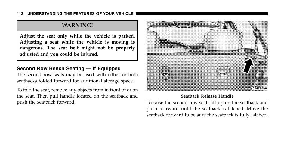 Chrysler 2006 Pacifica User Manual | Page 112 / 440