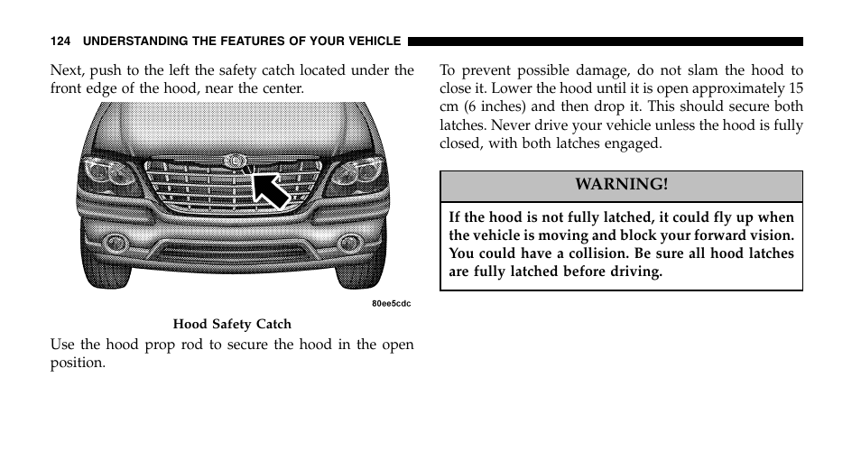Chrysler 2006 Pacifica User Manual | Page 124 / 440