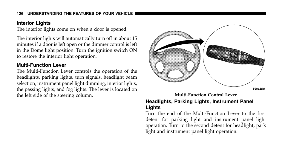 Chrysler 2006 Pacifica User Manual | Page 126 / 440