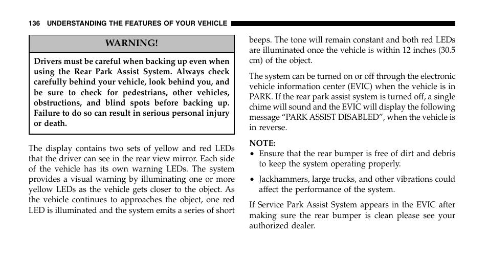 Chrysler 2006 Pacifica User Manual | Page 136 / 440