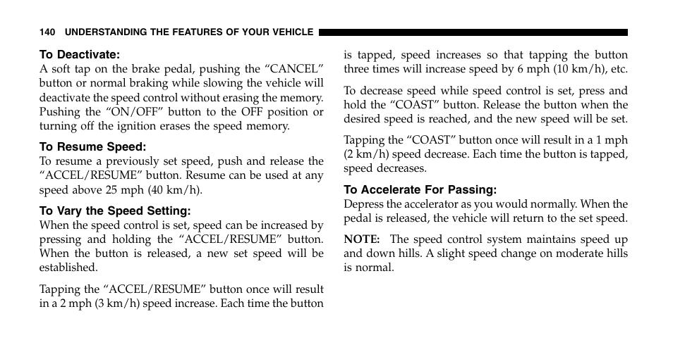 Chrysler 2006 Pacifica User Manual | Page 140 / 440