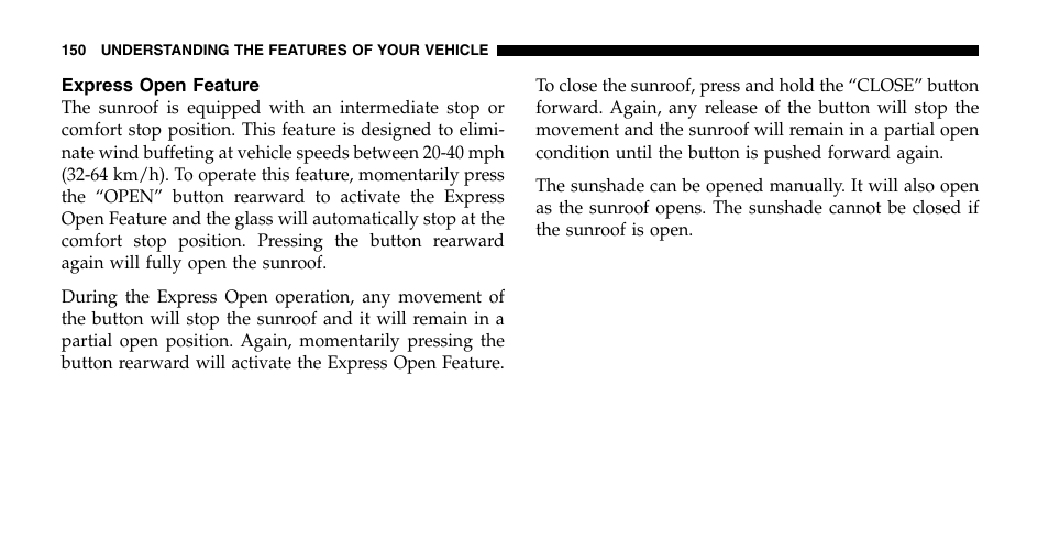 Chrysler 2006 Pacifica User Manual | Page 150 / 440