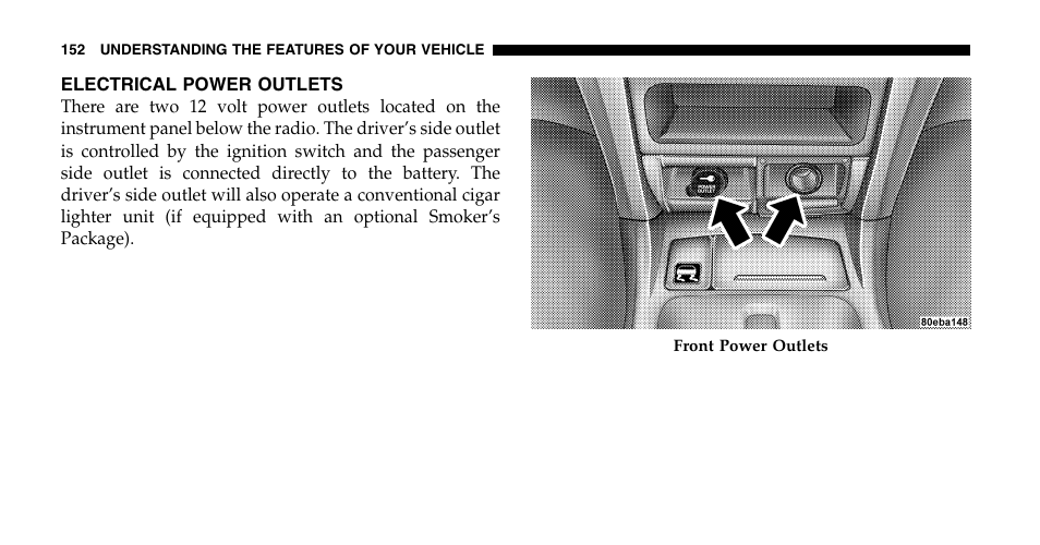 Chrysler 2006 Pacifica User Manual | Page 152 / 440